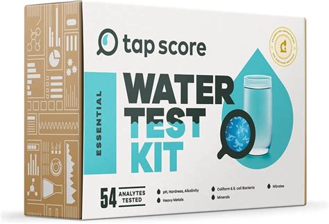 tap score water testing kit